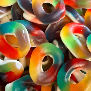 Anneaux multicolores - halal