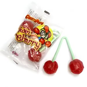 Sucette double cerise