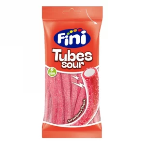 Sachet Fini Tube Sour Fraise Fizz