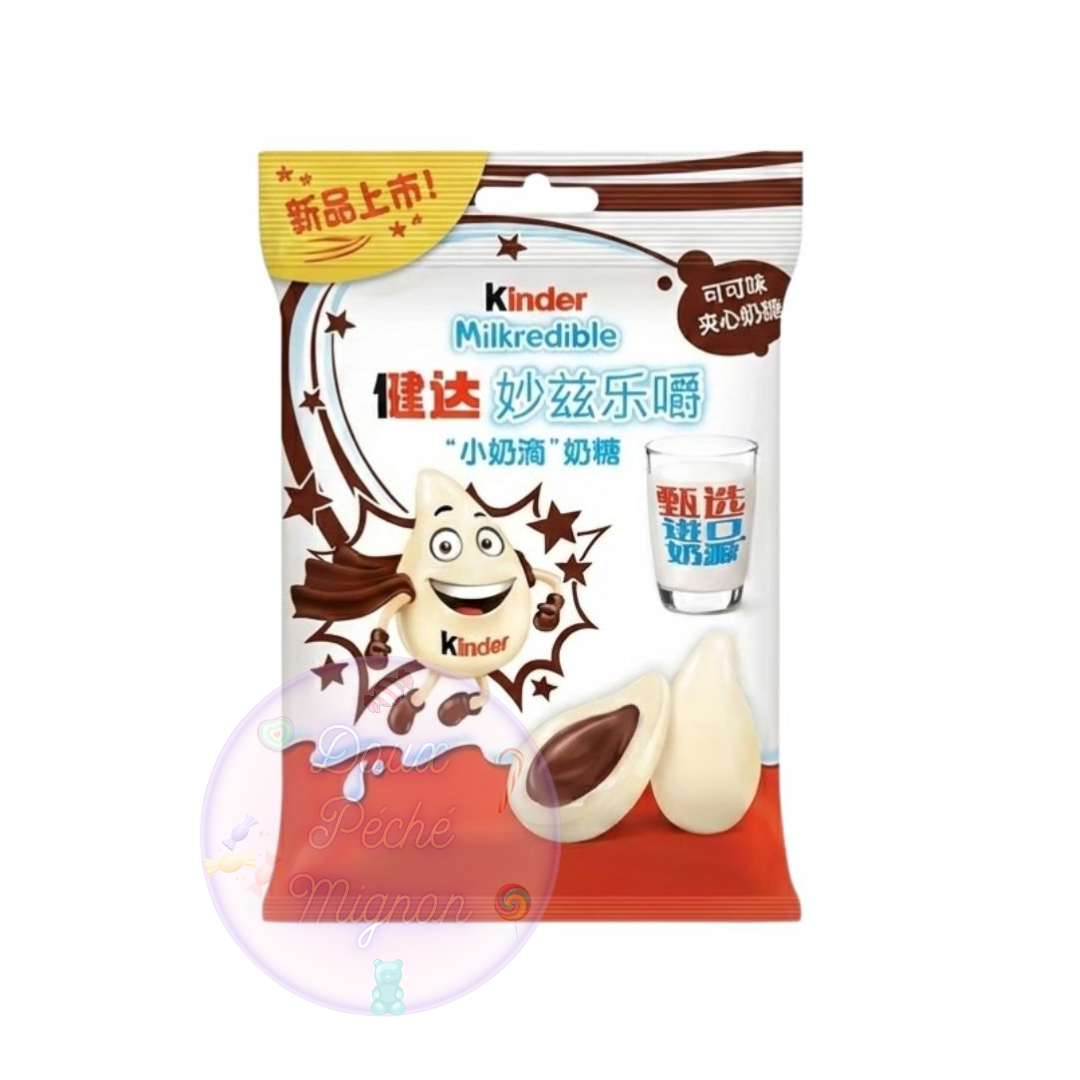 kinder chocolat blanc et lait